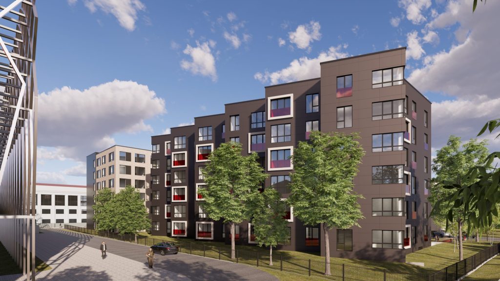 Krišjāņa Barona iela 99B (Krišjāņa Barona iela 99B) - Multi apartment - visualization