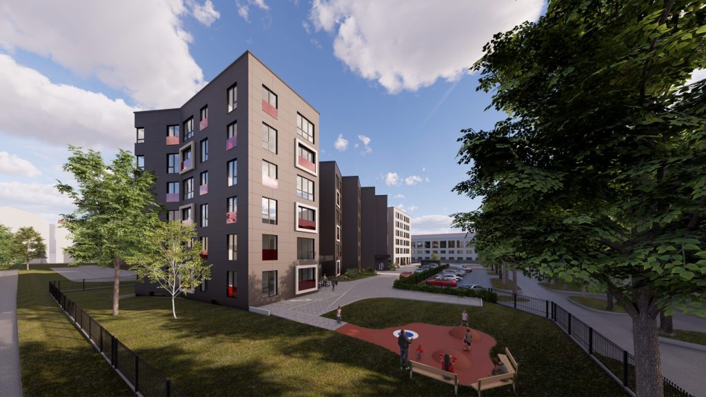 Krišjāņa Barona iela 99B (Krišjāņa Barona iela 99B) - Multi apartment - visualization