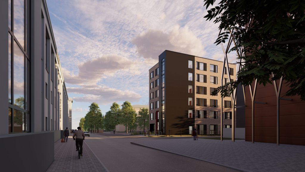 Krišjāņa Barona iela 99B (Krišjāņa Barona iela 99B) - Multi apartment - visualization