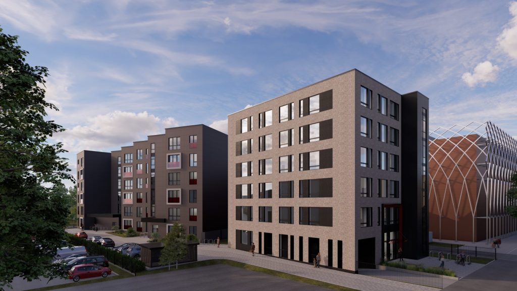 Krišjāņa Barona iela 99B (Krišjāņa Barona iela 99B) - Multi apartment - visualization