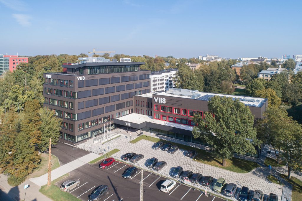 V118 (Krišjāņa Valdemāra iela 118) - Office center - visualization
