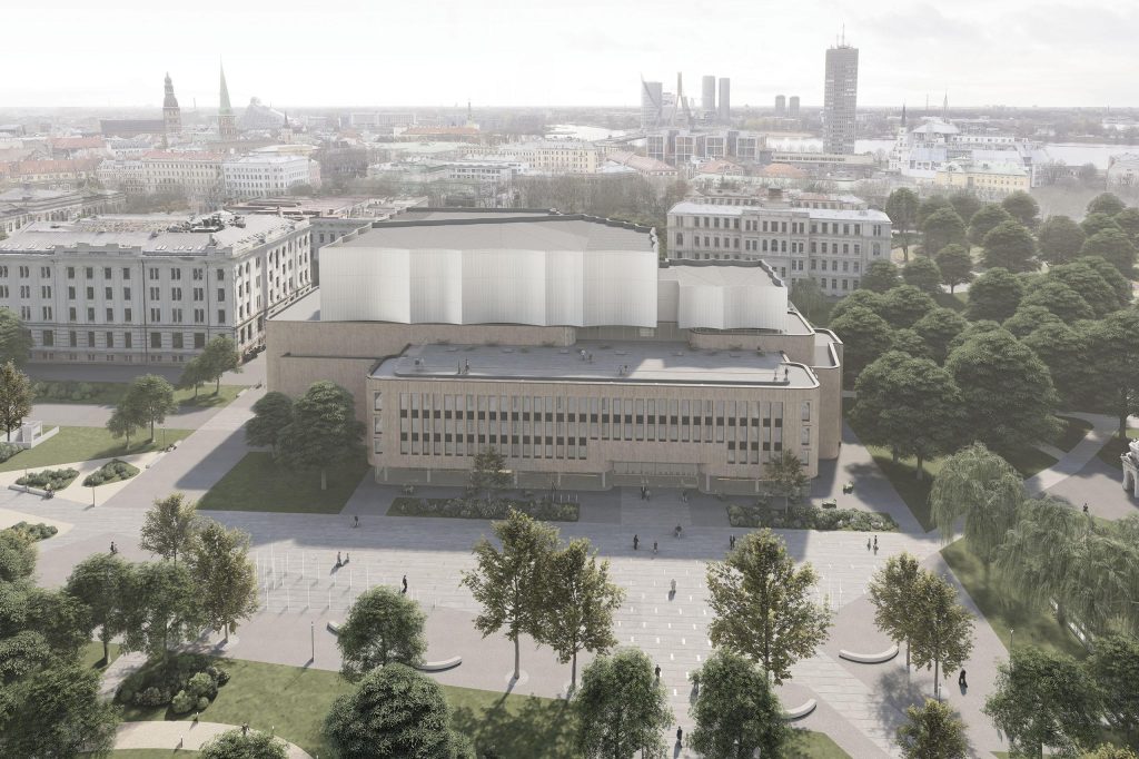 Rīgas Filharmonija (Krišjāņa Valdemāra iela 5) - Concert hall - visualization