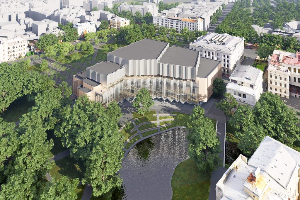 Rīgas Filharmonija (Krišjāņa Valdemāra iela 5) - Concert hall - visualization