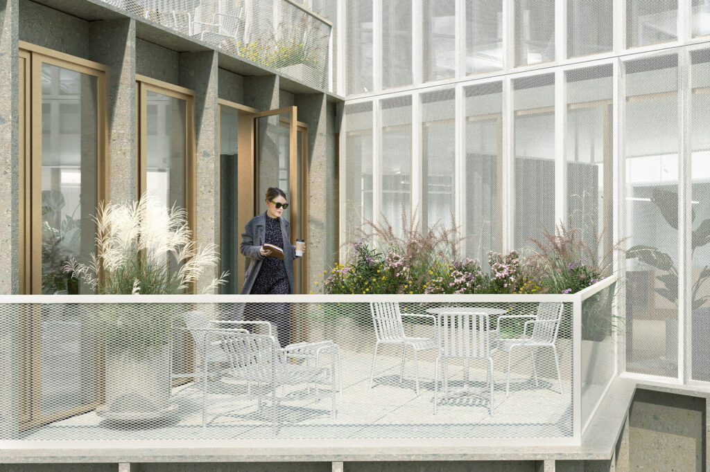 Krišjāņa Barona iela 30A (Krišjāņa Barona iela 30A) - Verslo centras - vizualizacija