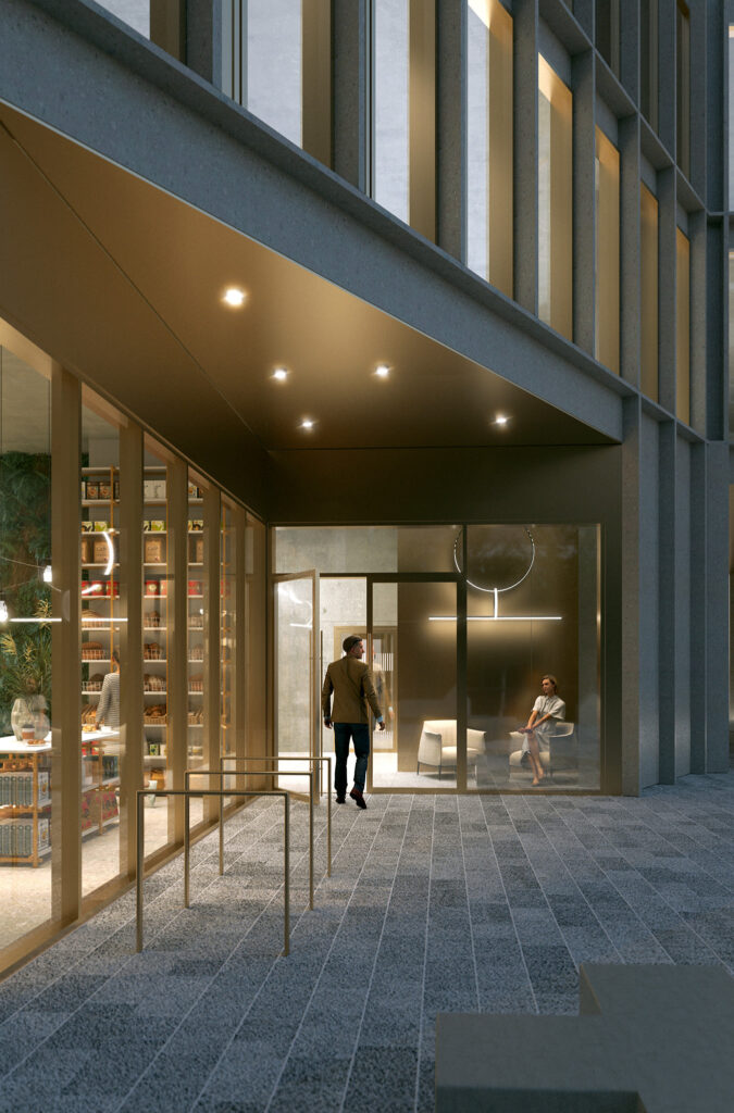 Krišjāņa Barona iela 30A (Krišjāņa Barona iela 30A) - Verslo centras - vizualizacija