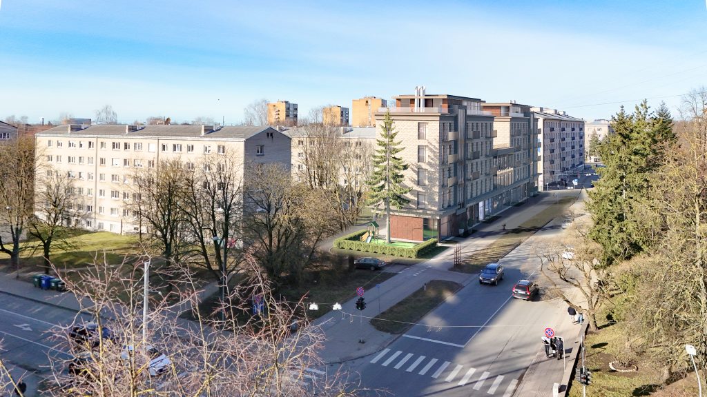 Krišjāņa Valdemāra iela 143 (Krišjāņa Valdemāra iela 143) - Multi apartment, Other commercial - visualization