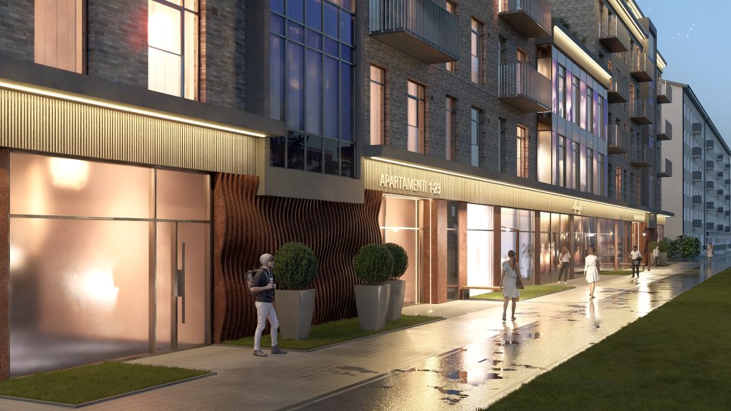 Krišjāņa Valdemāra iela 143 (Krišjāņa Valdemāra iela 143) - Multi apartment, Other commercial - visualization