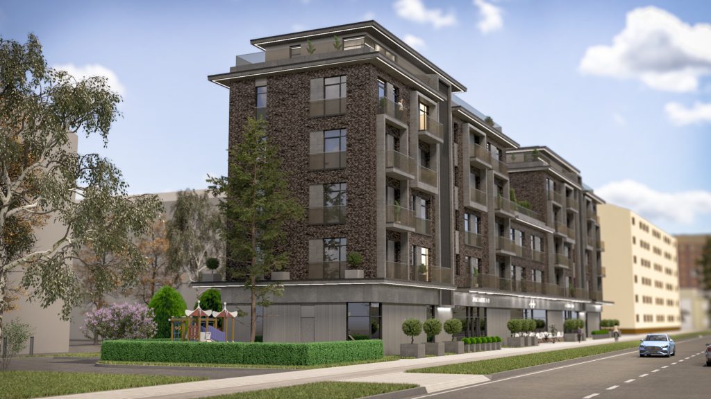 Krišjāņa Valdemāra iela 143 (Krišjāņa Valdemāra iela 143) - Multi apartment, Other commercial - visualization