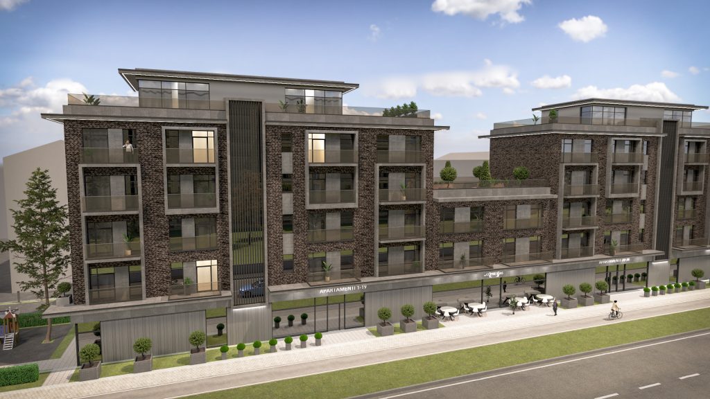 Krišjāņa Valdemāra iela 143 (Krišjāņa Valdemāra iela 143) - Multi apartment, Other commercial - visualization