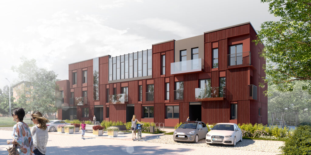 Melnsila kvartāls III (Kristapa iela 35) - Multi apartment - visualization