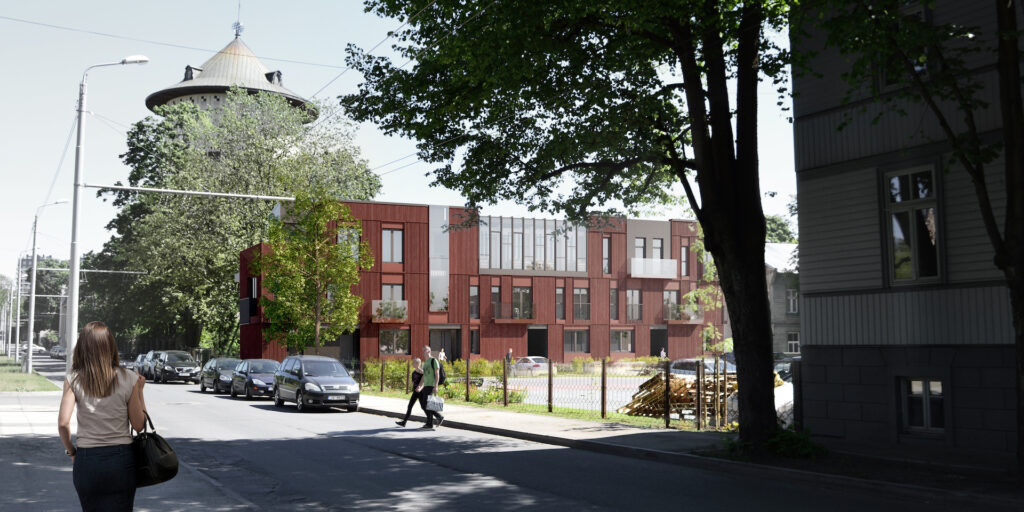 Melnsila kvartāls III (Kristapa iela 35) - Multi apartment - visualization