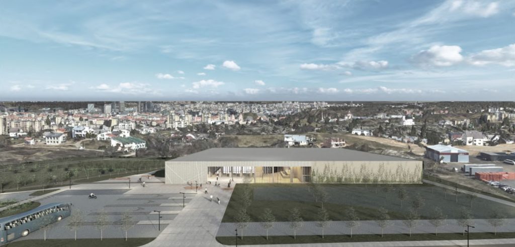 Ledo arena Jotvingių g. (Jotvingių g. 1) - Sporta būve - vizualizācija