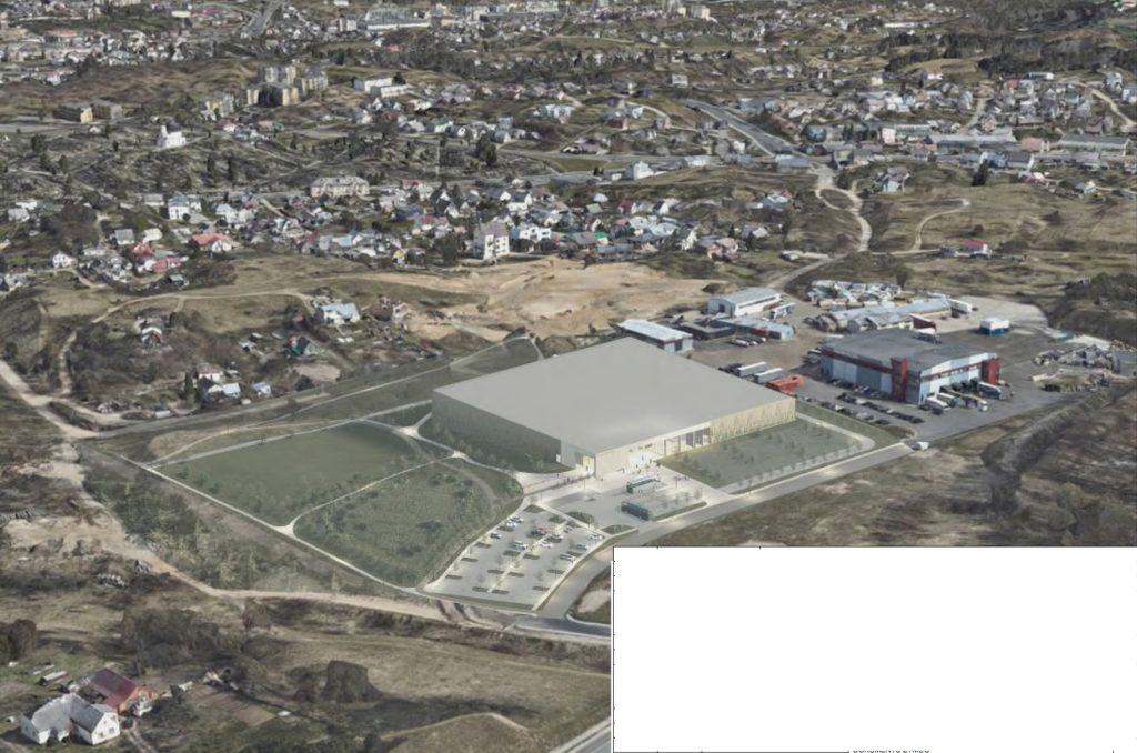 Ledo arena Jotvingių g. (Jotvingių g. 1) - Sporta būve - vizualizācija