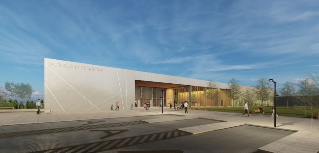 Ledo arena Jotvingių g. (Jotvingių g. 1) - Sporta būve - vizualizācija