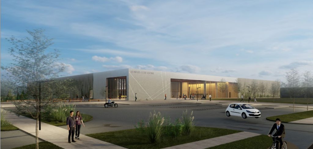 Ledo arena Jotvingių g. (Jotvingių g. 1) - Sporta būve - vizualizācija