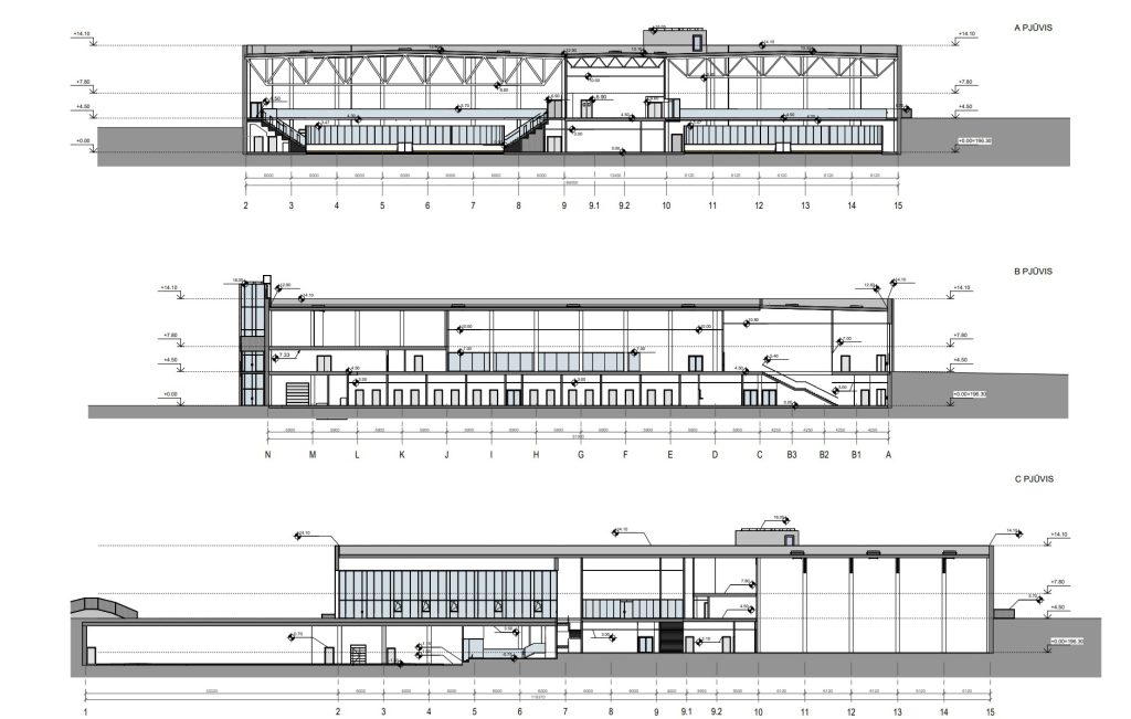 Ledo arena Jotvingių g. (Jotvingių g. 1) - Sporta būve - vizualizācija