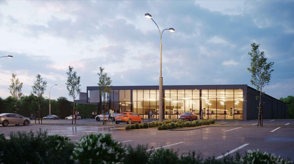 LIDL Tarandės g. (Tarandės g. 1) - Food store - visualization