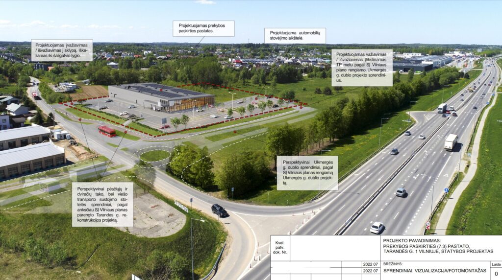LIDL Tarandės g. (Tarandės g. 1) - Food store - visualization