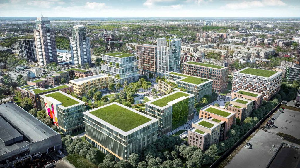 Lielirbes iela 7 (Lielirbes iela 7, Ventspils iela 63A, 63D) - Multi apartment, Office center - visualization