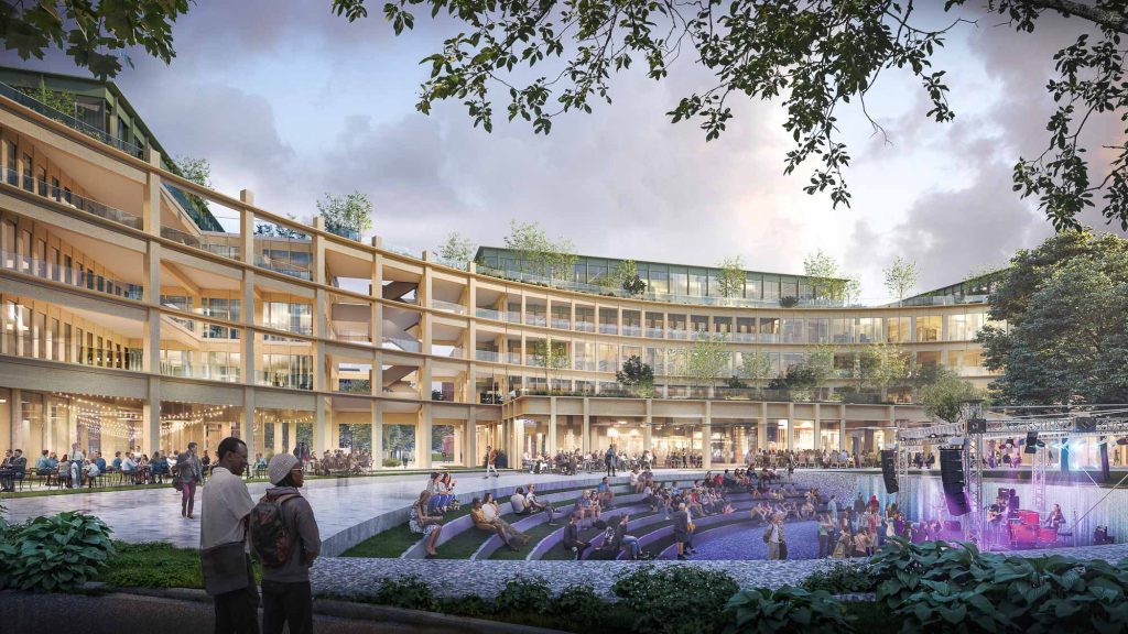 Lielirbes iela 7 (Lielirbes iela 7, Ventspils iela 63A, 63D) - Multi apartment, Office center - visualization