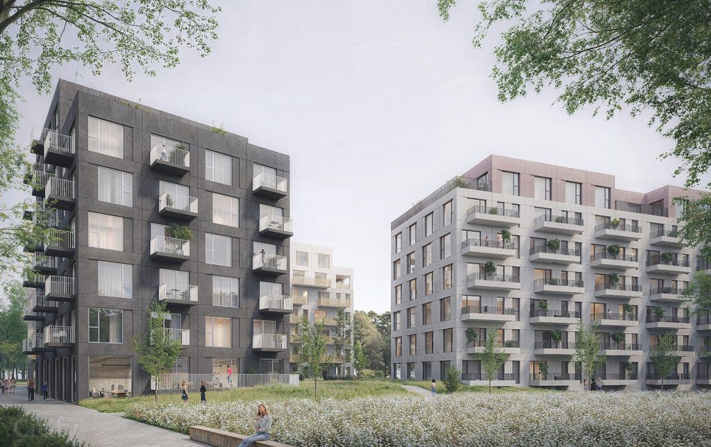 Lielirbes iela 7 (Lielirbes iela 7, Ventspils iela 63A, 63D) - Korterelamu, Büroohoone - visuaalne
