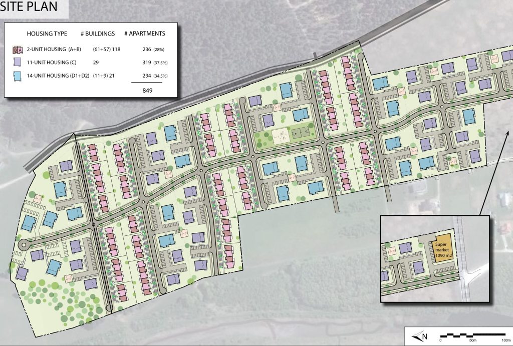 Mākoņkalns (Mākoņkalna iela, Valdlauči) - Multi apartment - visualization