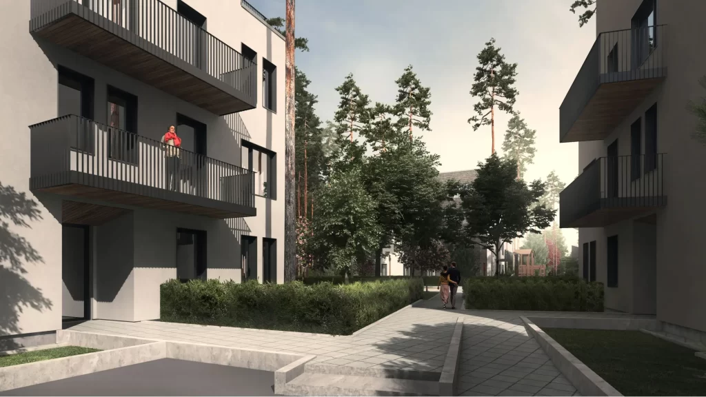 Mākoņkalns (Mākoņkalna iela, Valdlauči) - Multi apartment - visualization