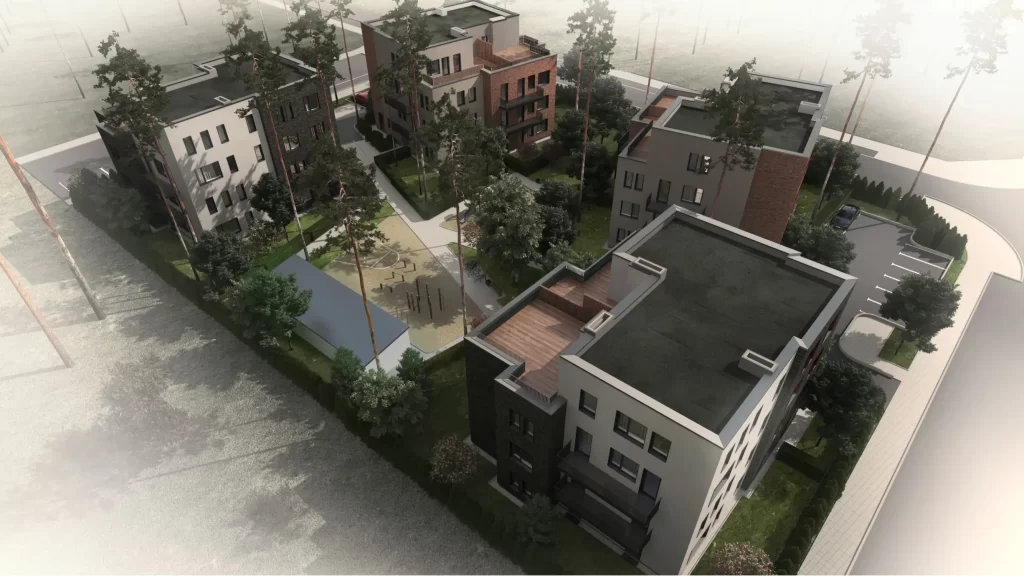 Mākoņkalns (Mākoņkalna iela, Valdlauči) - Multi apartment - visualization