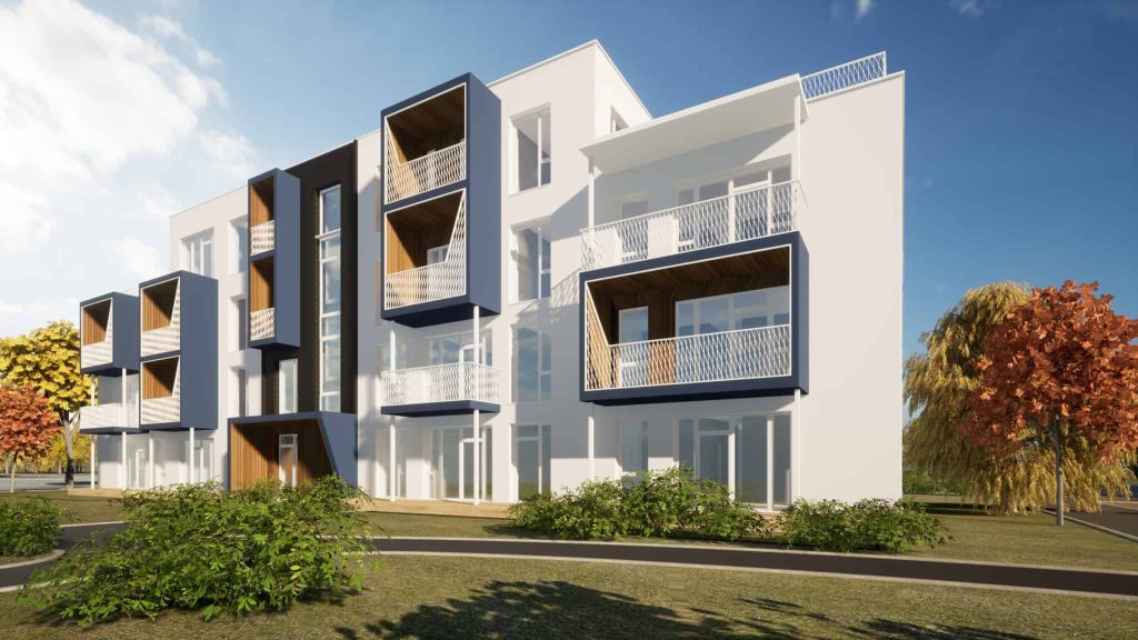 Mākoņkalns (Mākoņkalna iela, Valdlauči) - Multi apartment - visualization