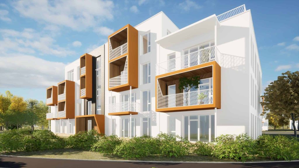 Mākoņkalns (Mākoņkalna iela, Valdlauči) - Multi apartment - visualization