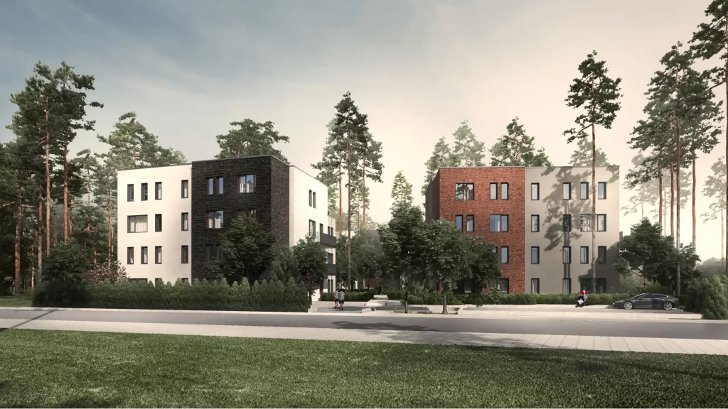 Mākoņkalns (Mākoņkalna iela, Valdlauči) - Multi apartment - visualization