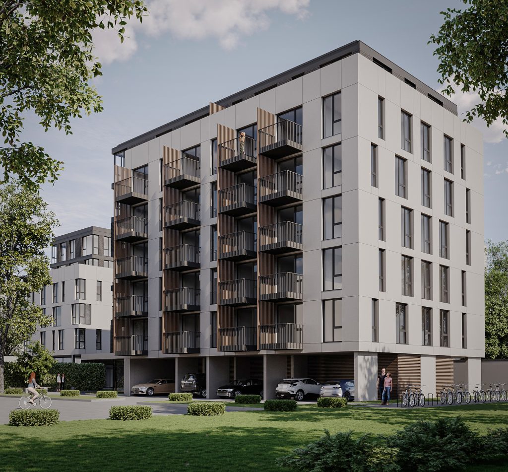 Matīsa iela 52 - 2. kārta, 2. ēka (Matīsa iela 52) - Multi apartment - visualization