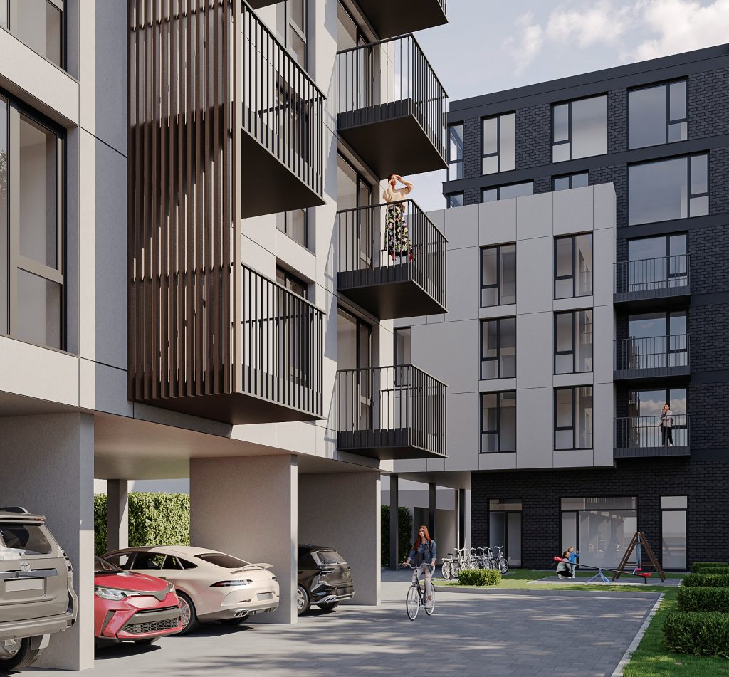 Matīsa iela 52 - 2. kārta, 1. ēka (Matīsa iela 52) - Multi apartment - visualization