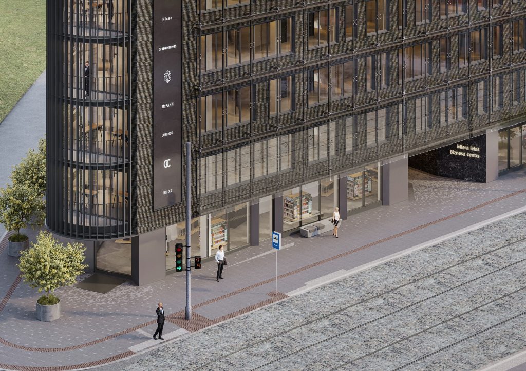 Miera iela 1 (Miera iela 1) - Office center - visualization