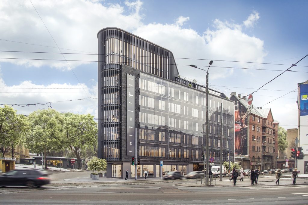 Miera iela 1 (Miera iela 1) - Office center - visualization