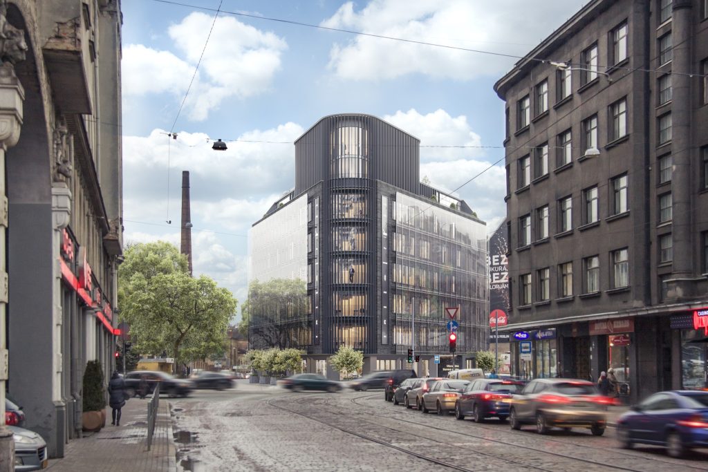 Miera iela 1 (Miera iela 1) - Office center - visualization