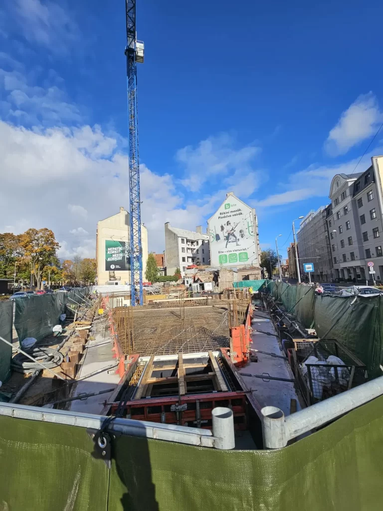 Miera iela 1 (Miera iela 1) - Office center - construction photos