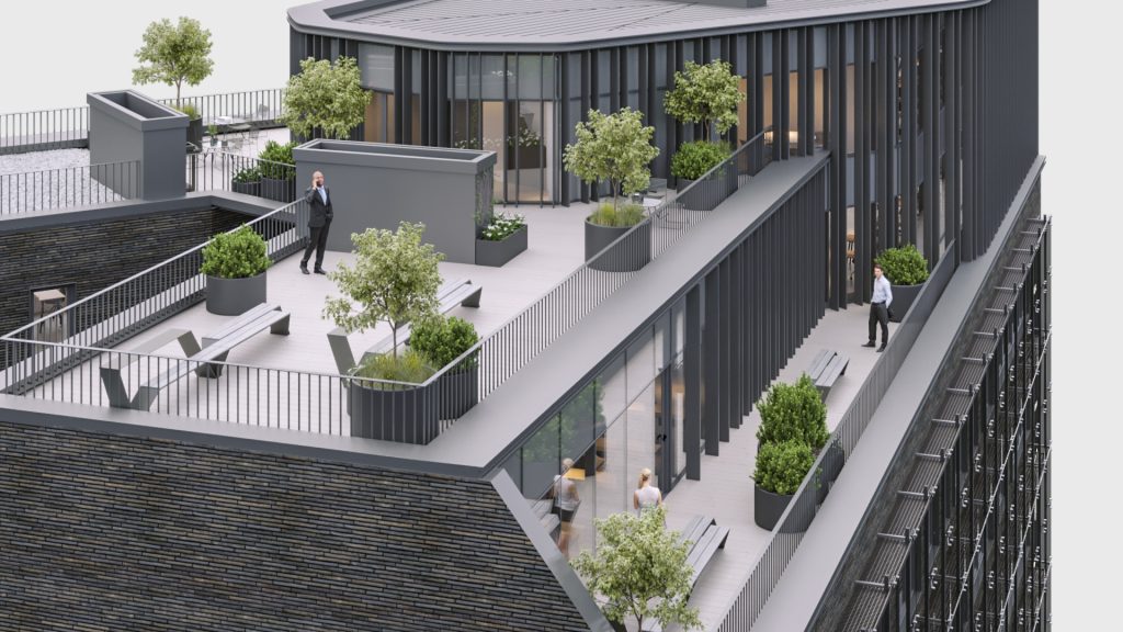 Miera iela 1 (Miera iela 1) - Verslo centras - vizualizacija