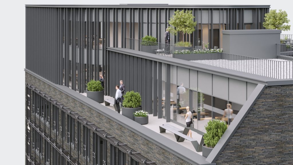 Miera iela 1 (Miera iela 1) - Verslo centras - vizualizacija