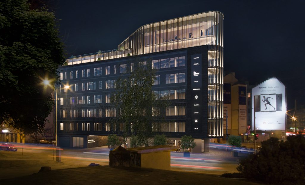 Miera iela 1 (Miera iela 1) - Verslo centras - vizualizacija