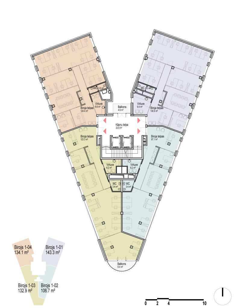 Miera iela 1 (Miera iela 1) - Verslo centras - vizualizacija