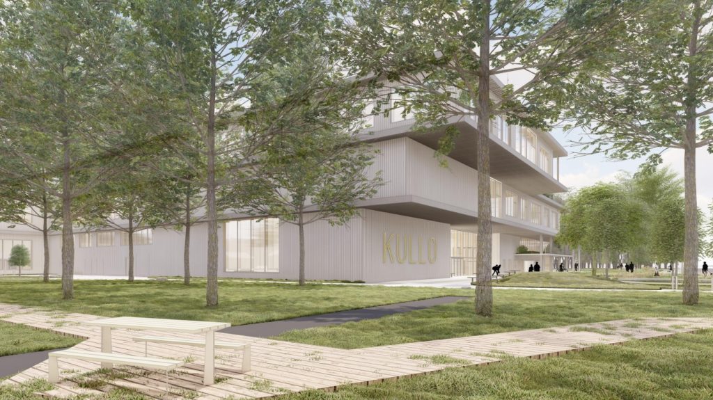 Kullo huvikeskus (Mustamäe tee 59) - Kultūras centrs, Bibliotēka, Cita institucionāla, Pamata vai vidējā izglītība - vizualizācija