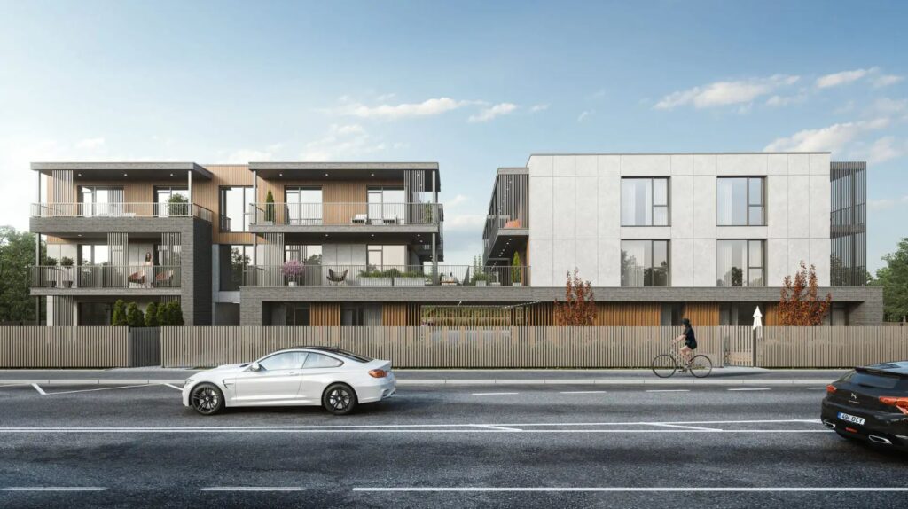 Linnu Kodud (Nõmme tee 70) - Multi apartment - visualization