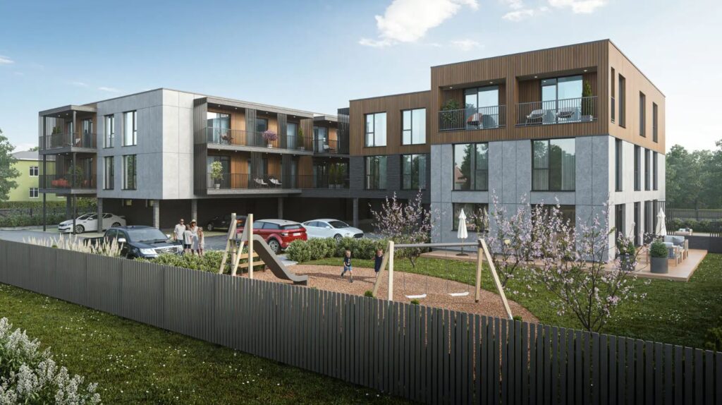 Linnu Kodud (Nõmme tee 70) - Multi apartment - visualization