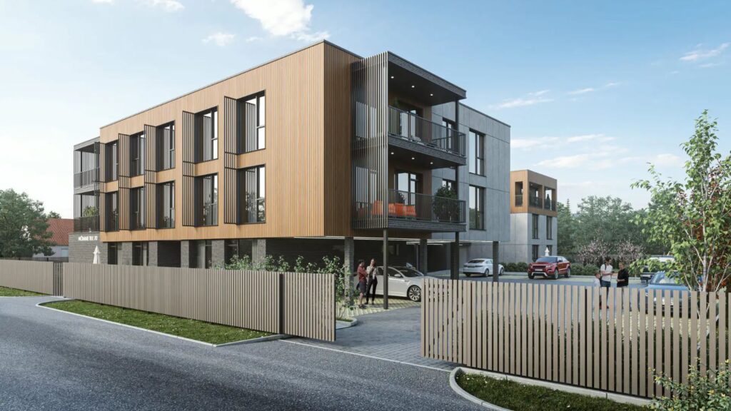 Linnu Kodud (Nõmme tee 70) - Multi apartment - visualization