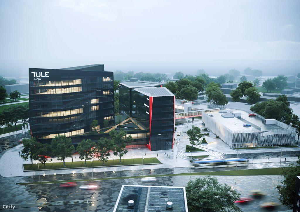 Tule Maja (Pae 2) - Biroju centrs, Autostāvvieta - vizualizācija