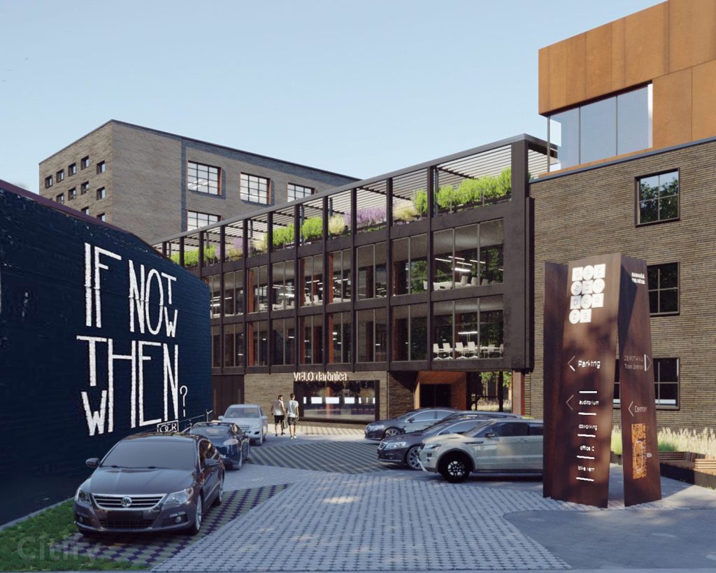 Grīziņdārzs - 1. kārta (Zemitāna iela 7, 9) - Äripark - visuaalne