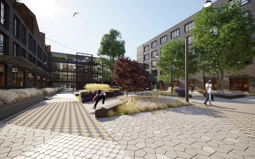 Grīziņdārzs - 1. kārta (Zemitāna iela 7, 9) - Äripark - visuaalne