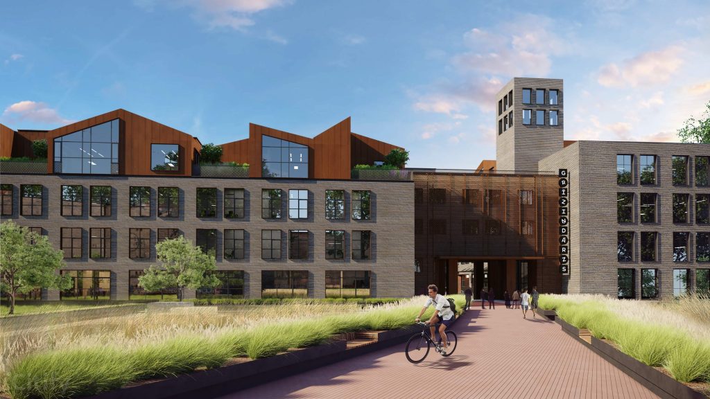 Grīziņdārzs - 1. kārta (Zemitāna iela 7, 9) - Äripark - visuaalne