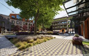 Grīziņdārzs – 1. kārta vizualizācija